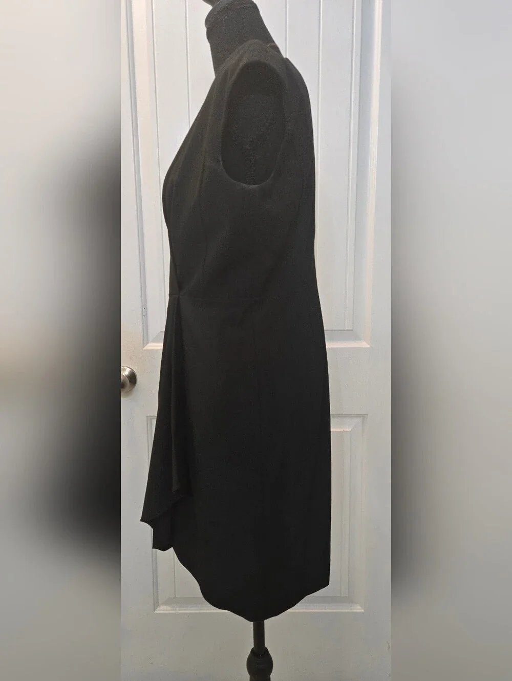 Michael Kors Classic Black Wrap-Style Women's Dress Size 10P